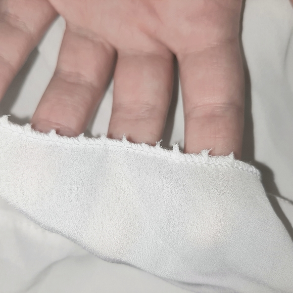 White off the shoulder blouse - Picture 3 of 3